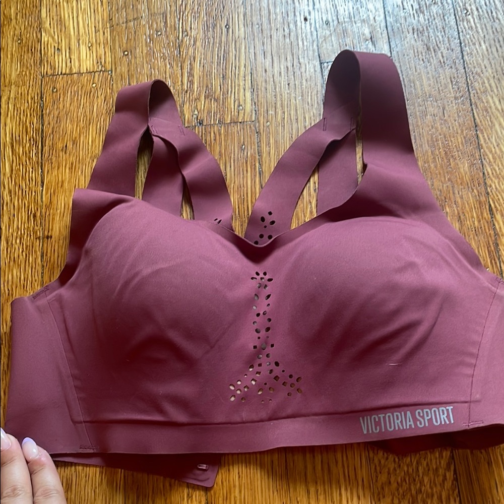 Victoria’s Secret Women's Burgundy Sports Bra